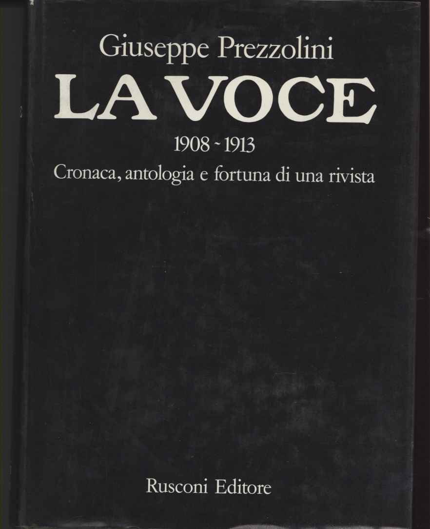 La voce 1908 - 1913