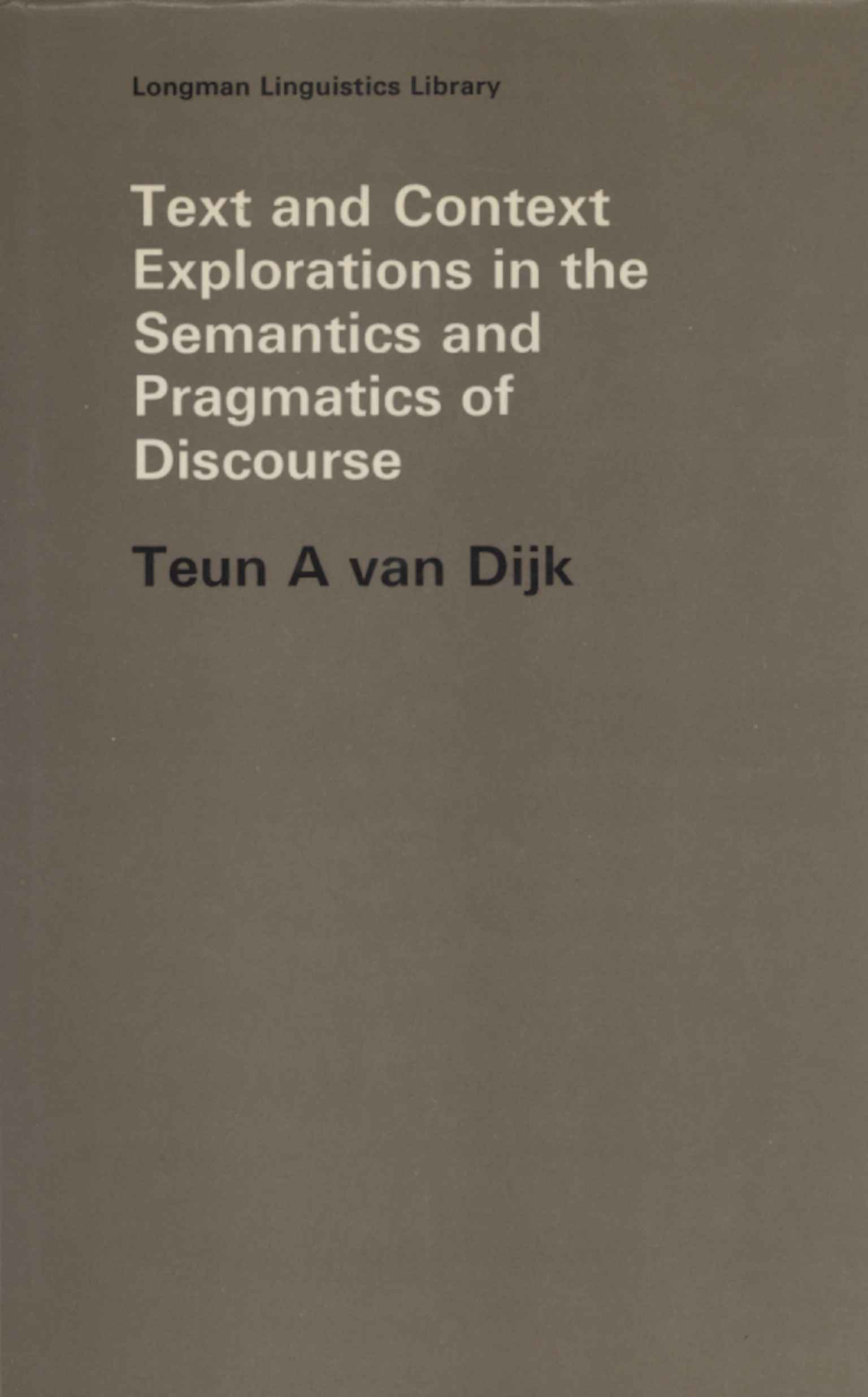 Texte et contexte