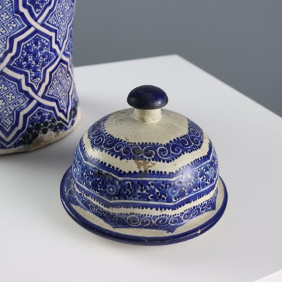Vaso in Ceramica Maiolicata