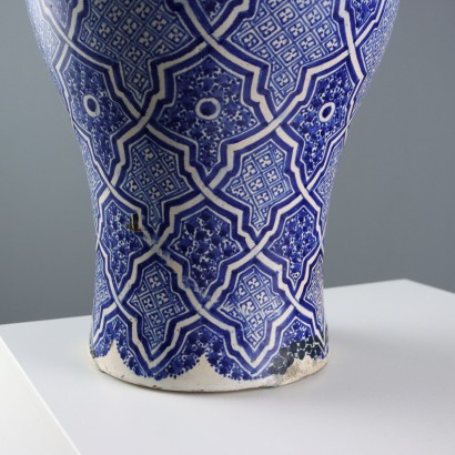 Vaso in Ceramica Maiolicata