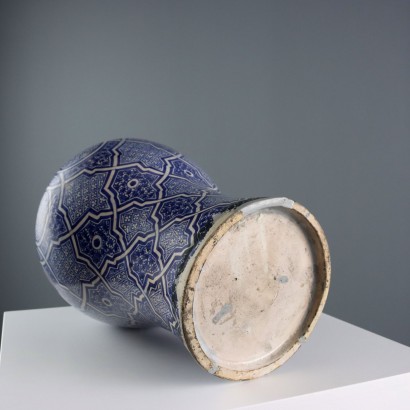 Vaso in Ceramica Maiolicata