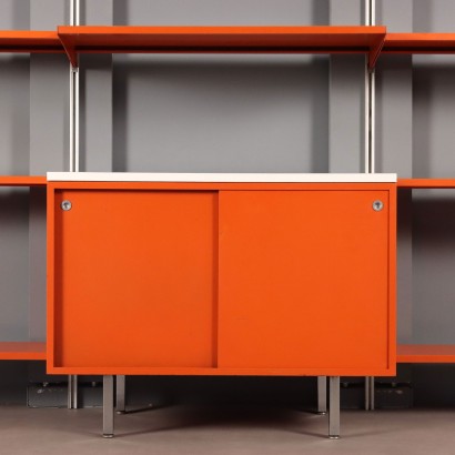 Librería de pared de los años 70