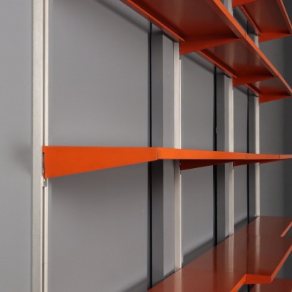 Librería de pared de los años 70