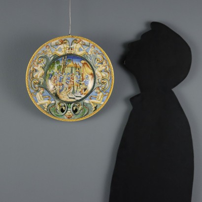 Assiette en Majolique des Frères Minardi Faen