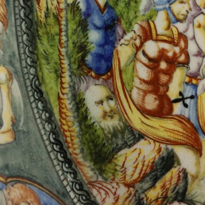 Assiette en Majolique des Frères Minardi Faen