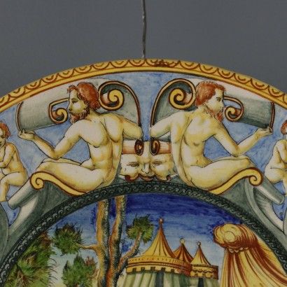 Assiette en Majolique des Frères Minardi Faen