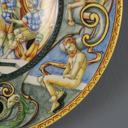 Assiette en Majolique des Frères Minardi Faen