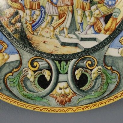 Assiette en Majolique des Frères Minardi Faen