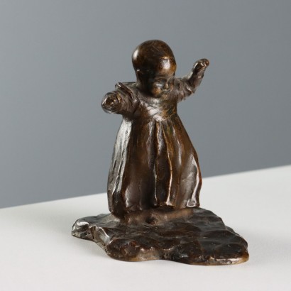 First Steps Bronze Sculpture by Antonio Ugo
