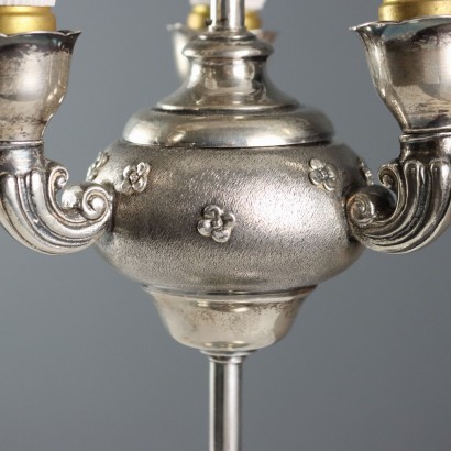Silberne Florentiner Lampe