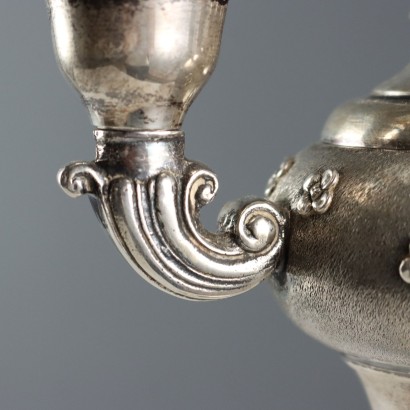 Silberne Florentiner Lampe