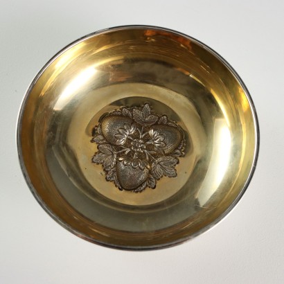 Vermeil Silver Bowl