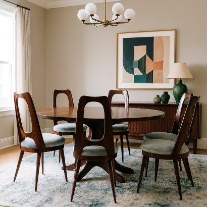 Six 1950s Chairs