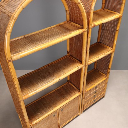Librería de dos elementos de los años 80