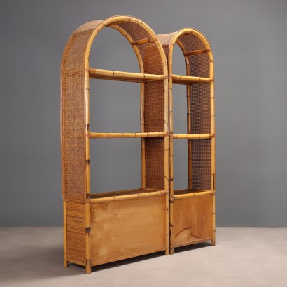 Librería de dos elementos de los años 80
