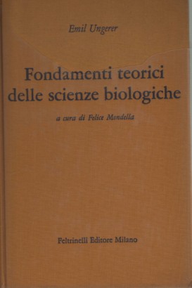 Fondamenti teorici delle scienze biologiche