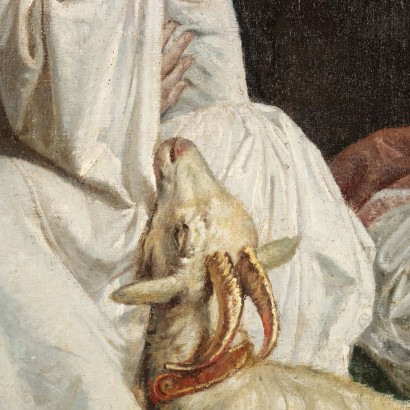 Painting "Esmeralda in the Tower", Esmeralda in the Tower of Notre-Dame, Painting "Esmeralda in the Tower", Painting "Esmeralda in the Tower"