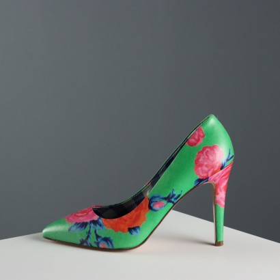 Twinset Scarpe con Stampa Floreale