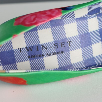 Twinset Scarpe con Stampa Floreale
