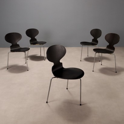 Set di Sedie 'Ant' di Arne Jacobsen per Fritz Hansen