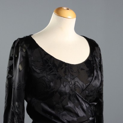 Robe fleurie vintage Raffaella Curiel, Robe fleurie vintage Curiel avec housse, Robe fleurie vintage Curiel avec housse