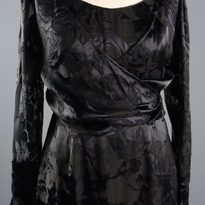 Robe fleurie vintage Raffaella Curiel, Robe fleurie vintage Curiel avec housse, Robe fleurie vintage Curiel avec housse
