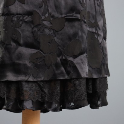 Robe fleurie vintage Raffaella Curiel, Robe fleurie vintage Curiel avec housse, Robe fleurie vintage Curiel avec housse