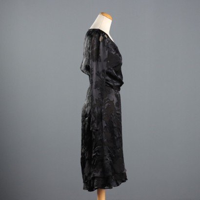 Robe fleurie vintage Raffaella Curiel, Robe fleurie vintage Curiel avec housse, Robe fleurie vintage Curiel avec housse