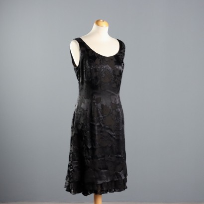 Robe fleurie vintage Raffaella Curiel, Robe fleurie vintage Curiel avec housse, Robe fleurie vintage Curiel avec housse
