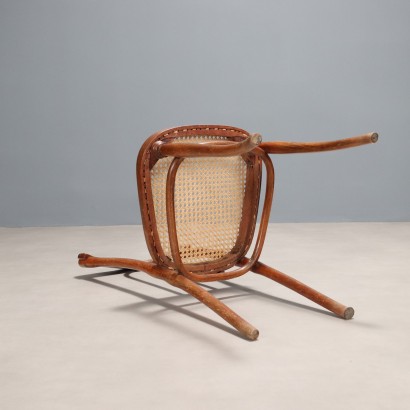Gruppe von 4 Stühlen, Gruppe von 4 Thonet-Stühlen in Buche