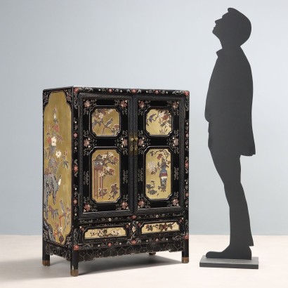 Credenino Chinoiserie,Credenzino Chinoiserie