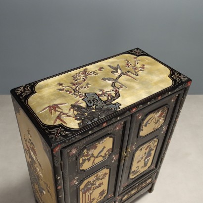 Credenino Chinoiserie,Credenzino Chinoiserie