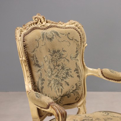 Coppia sedie,Coppia Sedie in Stile Barocchetto