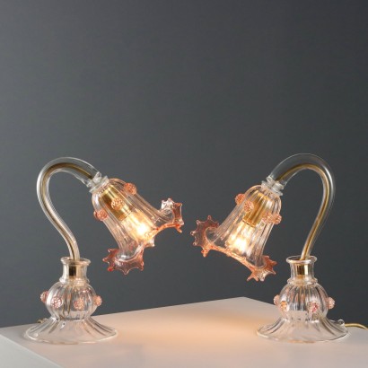 Pair of lampshades, Pair of Venetian lampshades