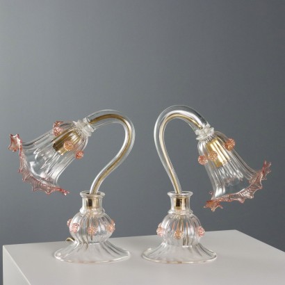 Pair of lampshades, Pair of Venetian lampshades