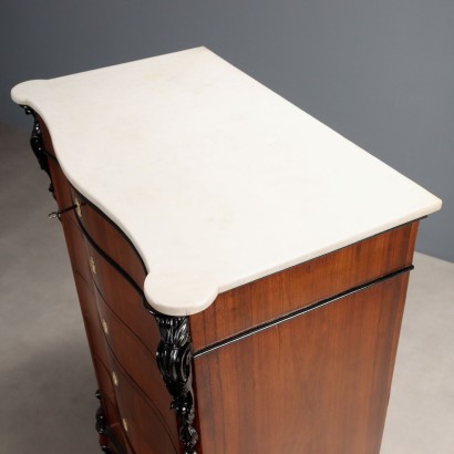 weekly, weekly Louis Philippe veneered