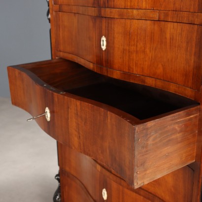 weekly, weekly Louis Philippe veneered