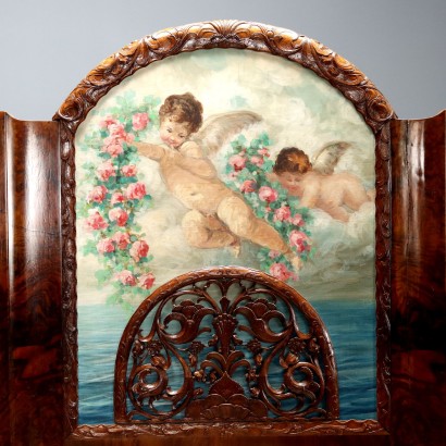 Bed, Art Deco Bed