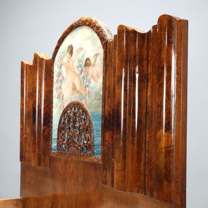 Bed, Art Deco Bed