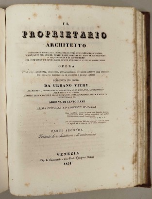 Il proprietario architetto. Modelli di c