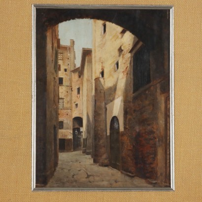 Pintura de Giuseppe Garinei, Via dei Cavalieri, Florencia, Giuseppe Garinei, Via dei Cavalieri, Florencia, Giuseppe Garinei, Via dei Cavalieri, Florencia, Giuseppe Garinei, Via dei Cavalieri, Florencia, Giuseppe Garinei, Via dei Cavalieri, Florencia, Giuseppe Garinei