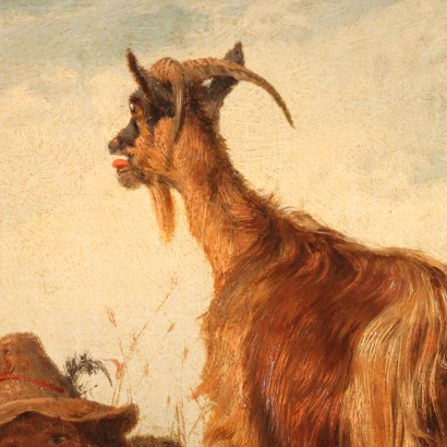 Gemälde von Filippo Palizzi, Der junge Ziegenhirt, Filippo Palizzi, Filippo Palizzi, Filippo Palizzi, Filippo Palizzi