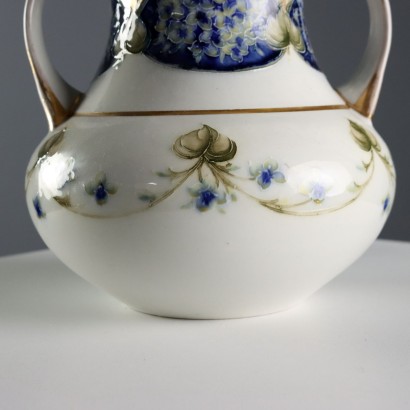 Vase à double anse W. Moorcroft pour Manifattu