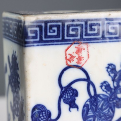 Pair of Porcelain Opium Pillows