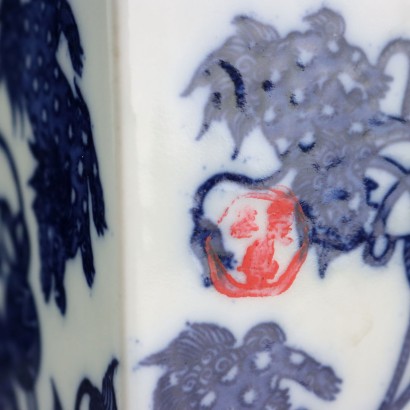 Pair of Porcelain Opium Pillows