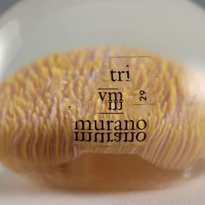 Groupe de presse-papiers en verre de Murano
