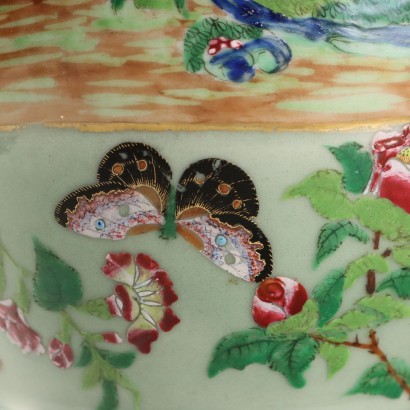 Balustervase aus Canton-Porzellan