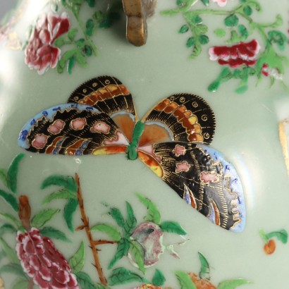 Balustervase aus Canton-Porzellan