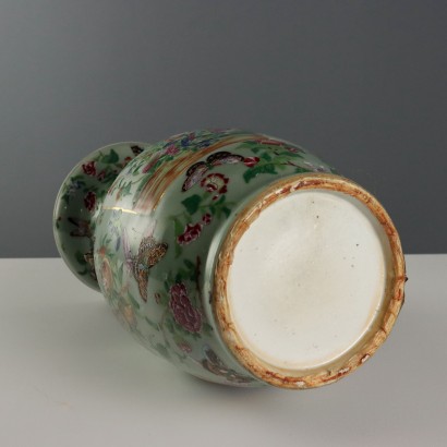 Balustervase aus Canton-Porzellan