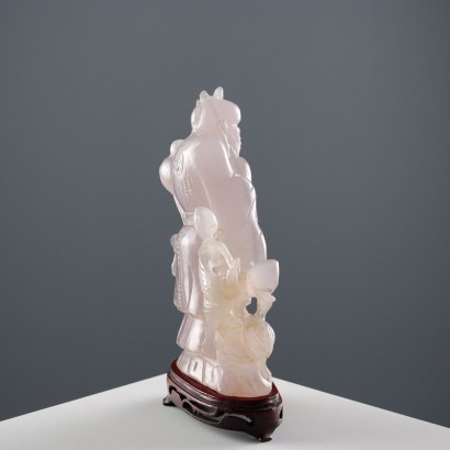 Immortal Shoulao in Rose Quartz